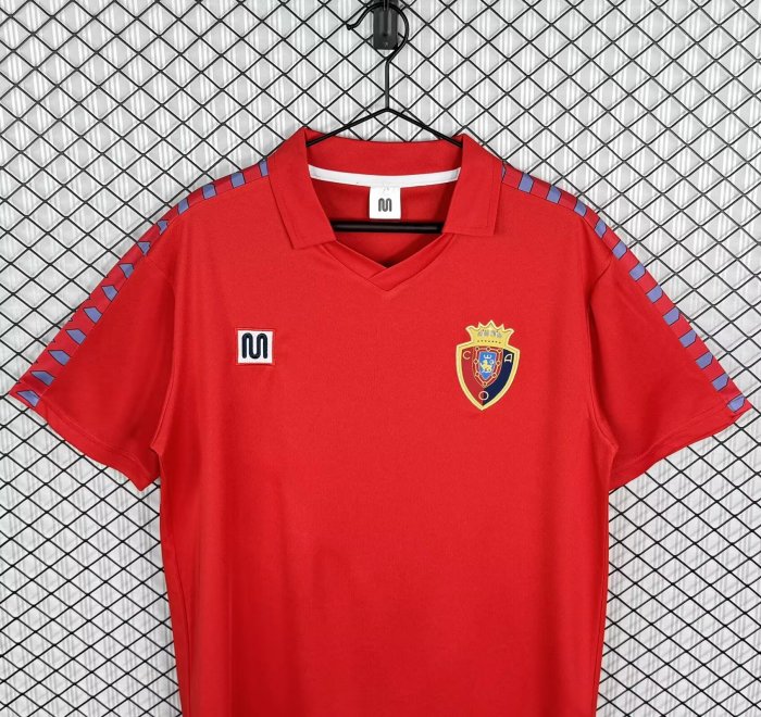 1983 Osasuna Home Retro Soccer Jersey