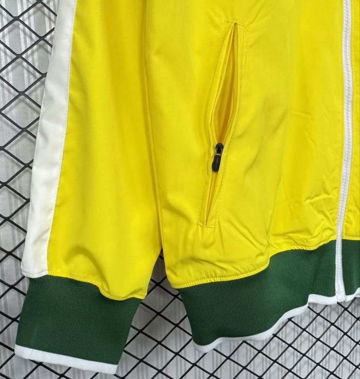2010-2011 Brazil Retro Windbreaker