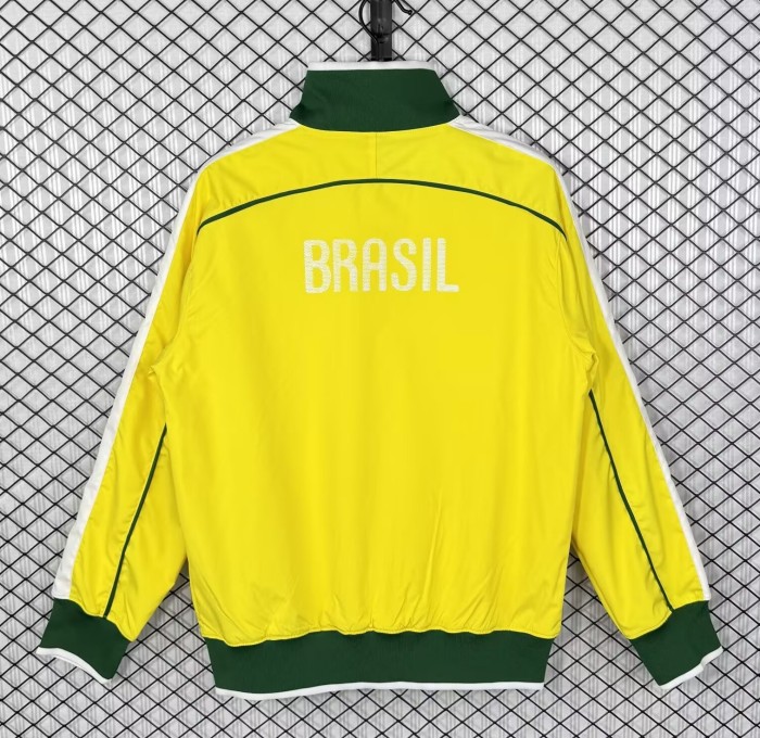 2010-2011 Brazil Retro Windbreaker