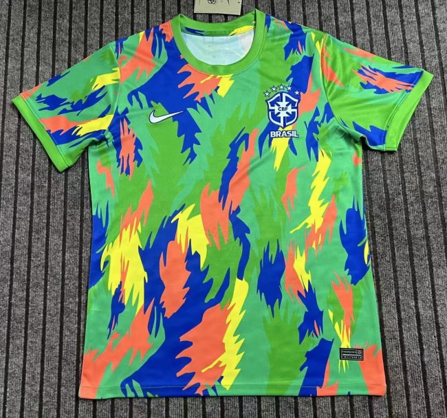 25-26 Brazil Green Special Edition Training shirts