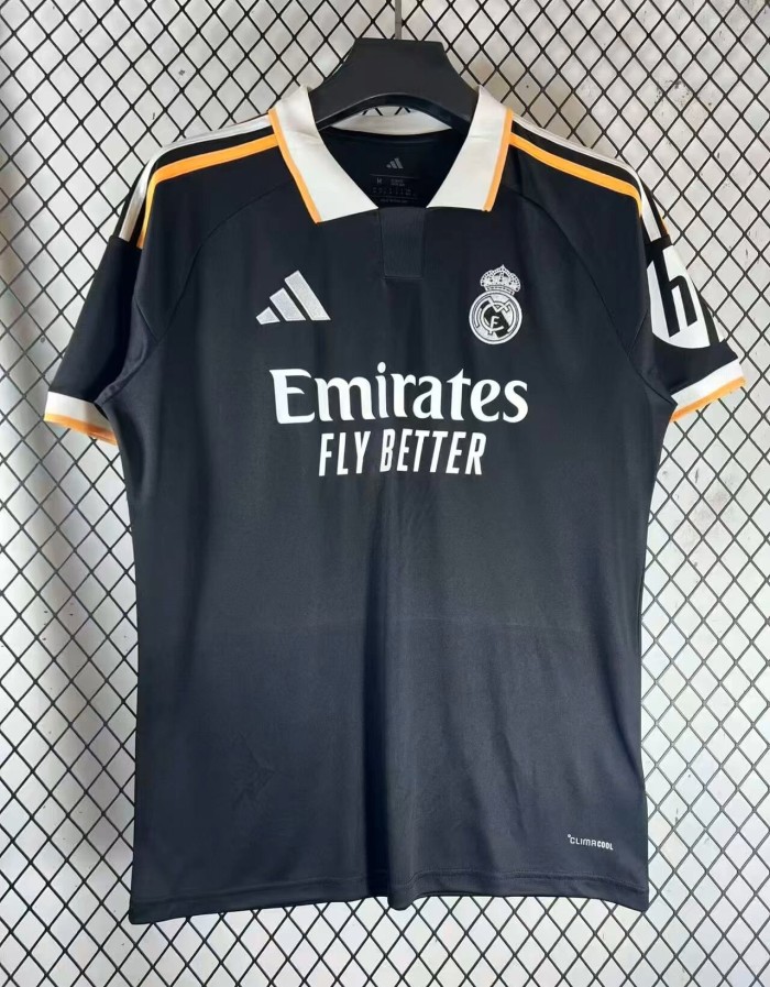 26-27 RMA Black Special Edition Fans Soccer Jersey