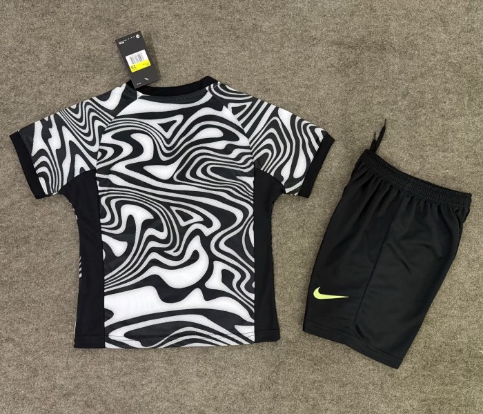 26-27 Brazil GoalKeeper Kids Soccer Jersey