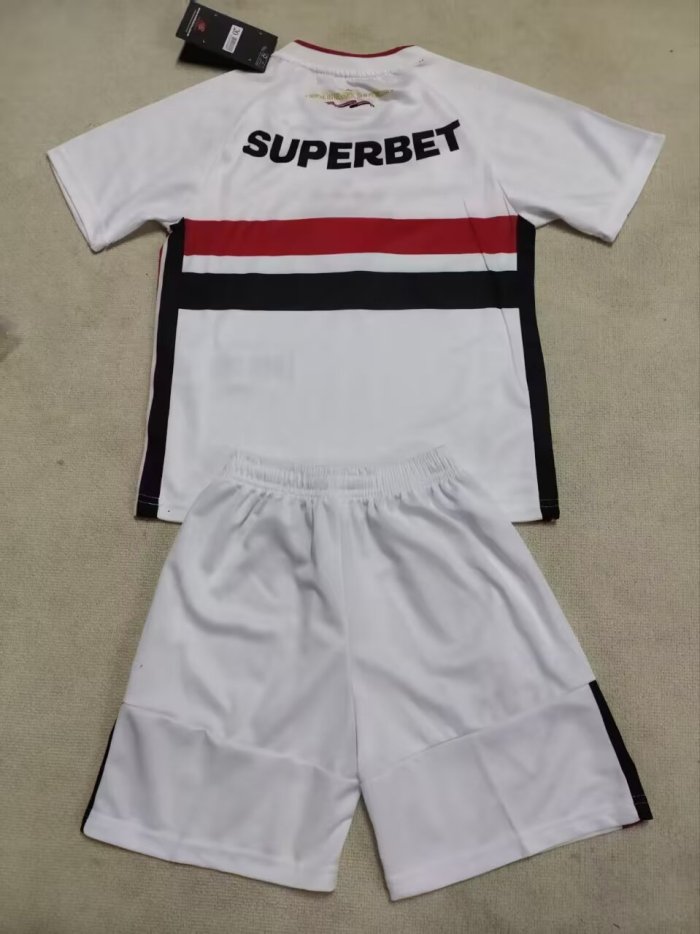 2026 Sao Paulo Home Kids Soccer Jersey