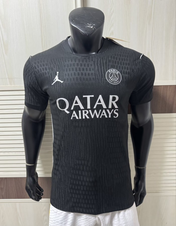 26-27 PSG Black Special Edition Player Version Soccer Jersey