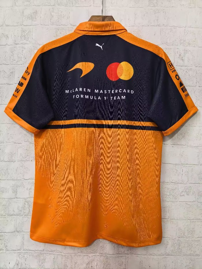 2026 F1 McLaren New Pattern Short Sleeve Racing Suit