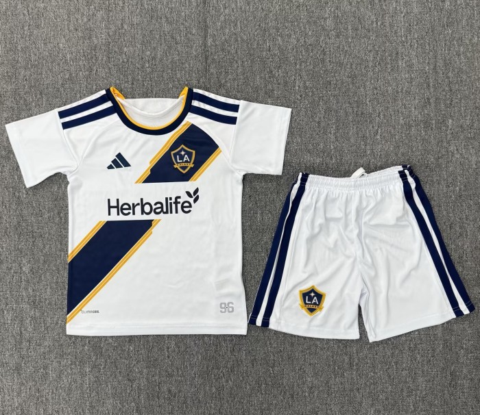 26-27 LA Galaxy Home Kids Soccer Jersey