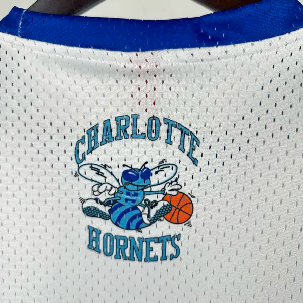 2026 Hornets White Retro High Quality Casual T-Shirt #MN