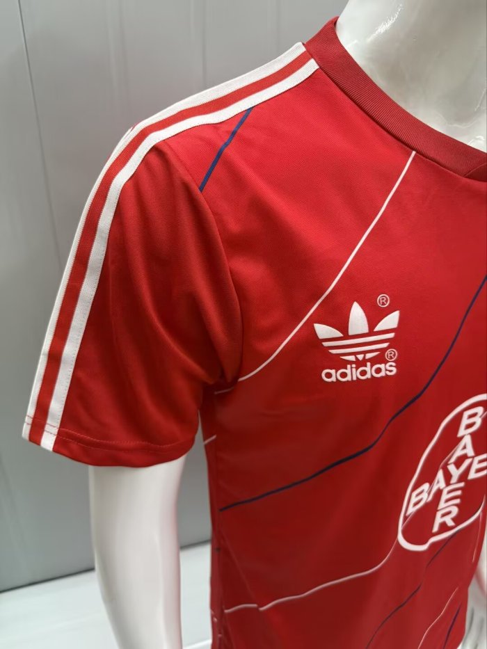 1987-1988 LeverKusen Home Retro Soccer Jersey