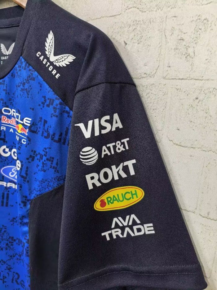 2026 F1 Red Bull New Pattern Short Sleeve Racing Suit