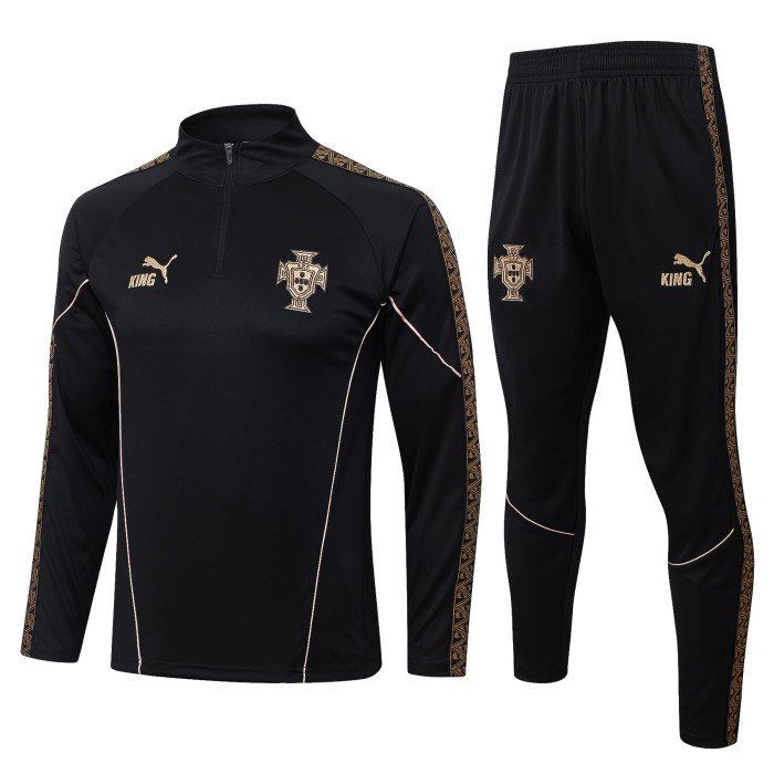 26-27 Portugal High Quality Half Pull Tracksuit