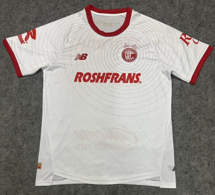 26-27 Toluca Away Fans Soccer Jersey