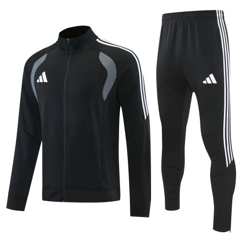 2026 AD Black Jacket Tracksuit