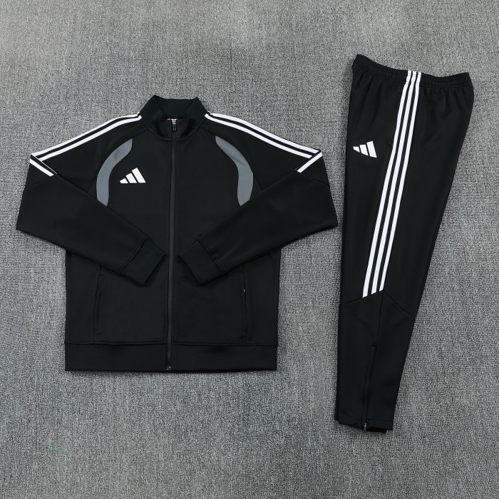 2026 AD Black Jacket Tracksuit