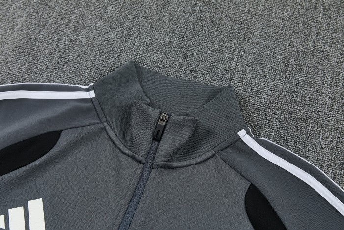2026 AD Gray Jacket Tracksuit