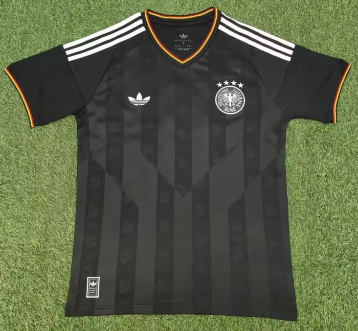 25-26 Germany Black Concept Version Fans Soccer Jersey