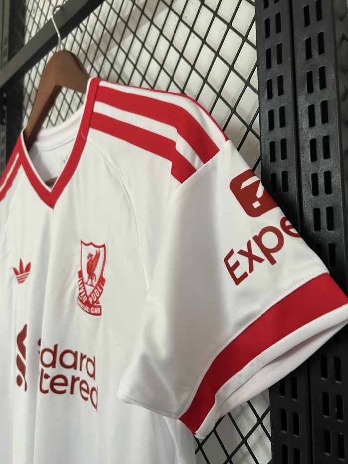 26-27 LIV White Special Edition Fans Soccer Jersey