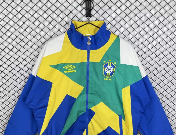1993-1994 Brazil Retro Windbreaker