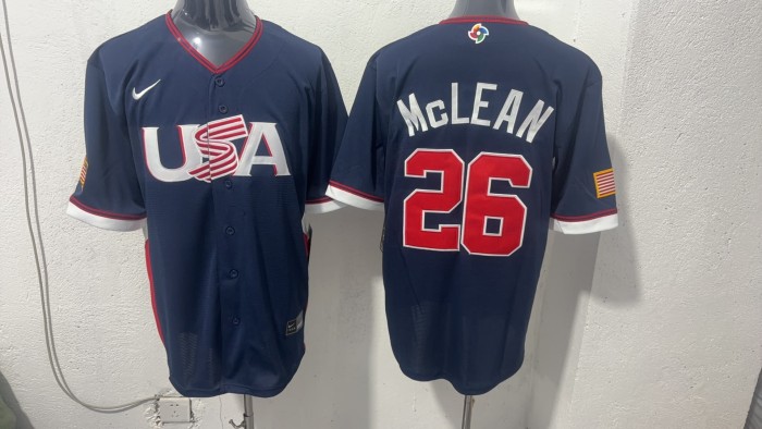 Copy 2026 World Baseball Classic USA Team Home Jersey