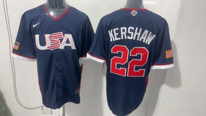 Copy 2026 World Baseball Classic USA Team Home Jersey