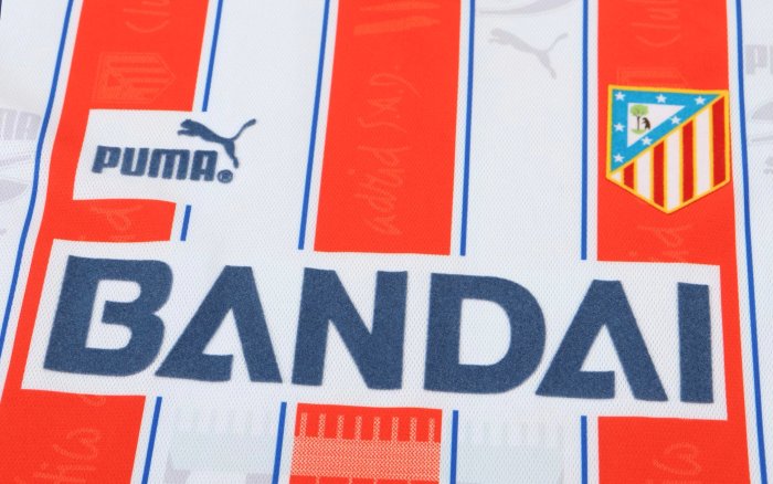 1996-1997 ATM Home Retro Kids Soccer Jersey