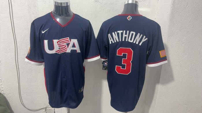 Copy 2026 World Baseball Classic USA Team Home Jersey