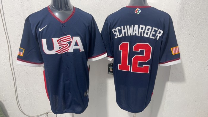 Copy 2026 World Baseball Classic USA Team Home Jersey