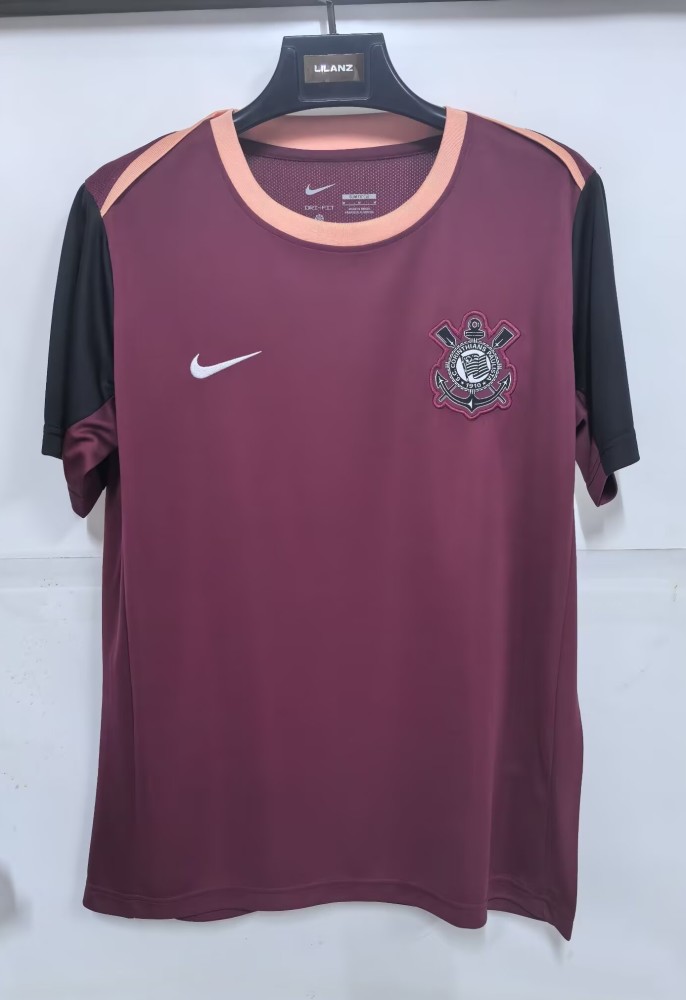 26-27 Corinthians Brown Red Training shirts