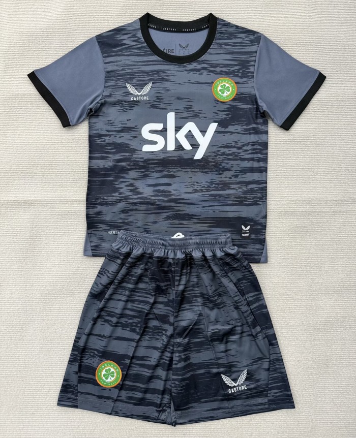 2026 Ireland Grey GoalKeeper Adult Suit