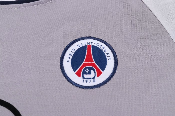 2001-2002 PSG Away Retro Kids Soccer Jersey