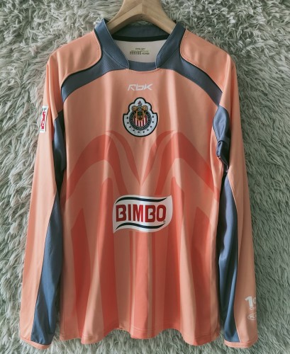 2006-2007 Chivas Away Long Sleeve Retro Soccer Jersey