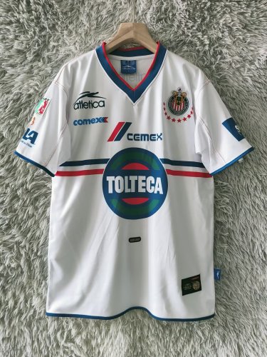 2001 Chivas Away Retro Soccer Jersey