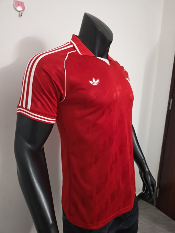 26-27 ARS Red Casual Version Player Version Training shirts