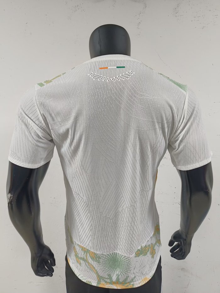 2026 Cote d'Ivoire Away Player Version Soccer Jersey