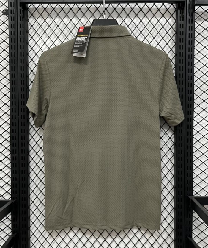 2026 UA Green High Quality Polo Short Sleeve