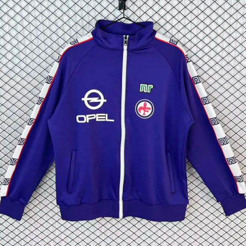 1985-1986 Fiorentina Purple Jacket #单夹克