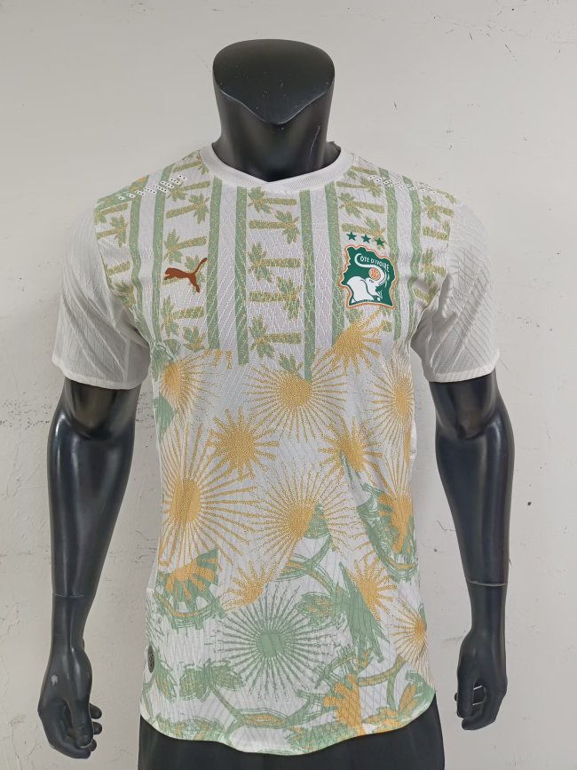 2026 Cote d'Ivoire Away Player Version Soccer Jersey