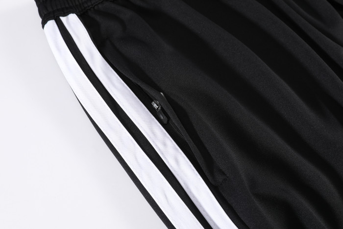 2026 AD White Kids Half Pull Tracksuit