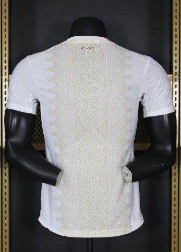 2026 World Cup Morocco Away Player Version Soccer Jersey