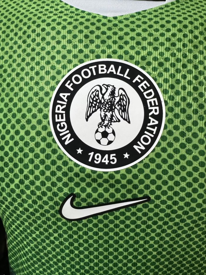 2026 Nigeria Home Player Version Soccer Jersey