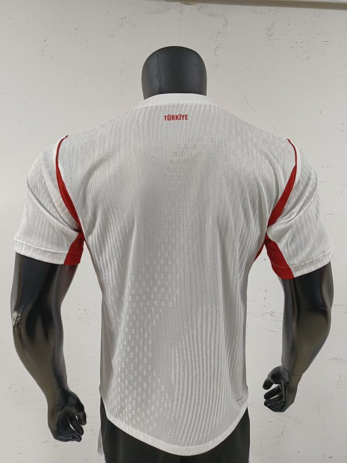 2026 World Cup Turkey Home Player Version Soccer Jersey