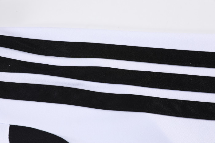 2026 AD White Kids Half Pull Tracksuit