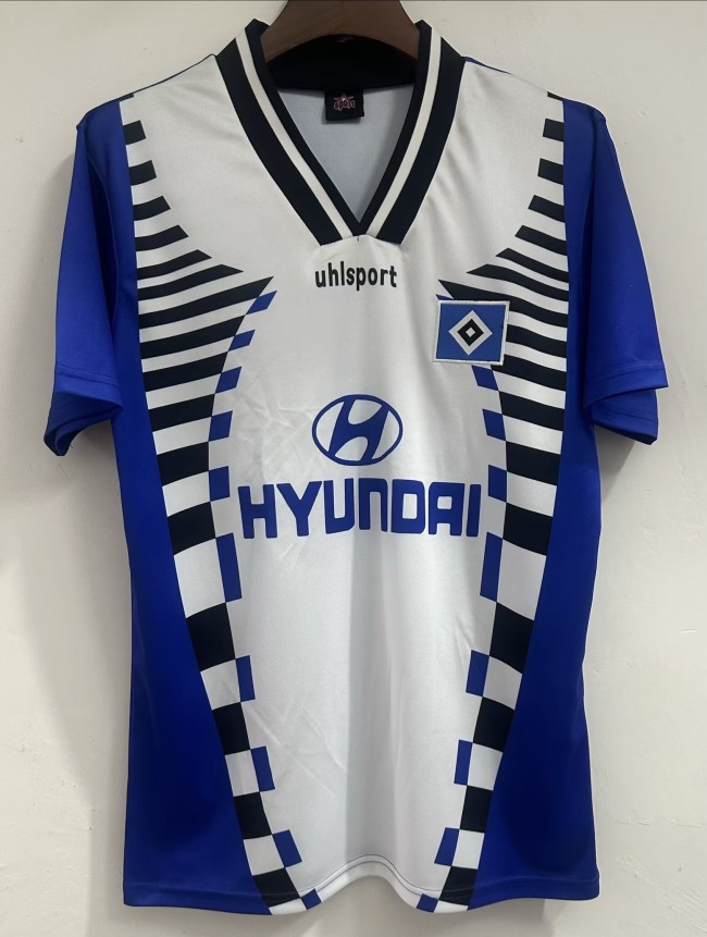 1996 Hamburger Away Retro Soccer Jersey