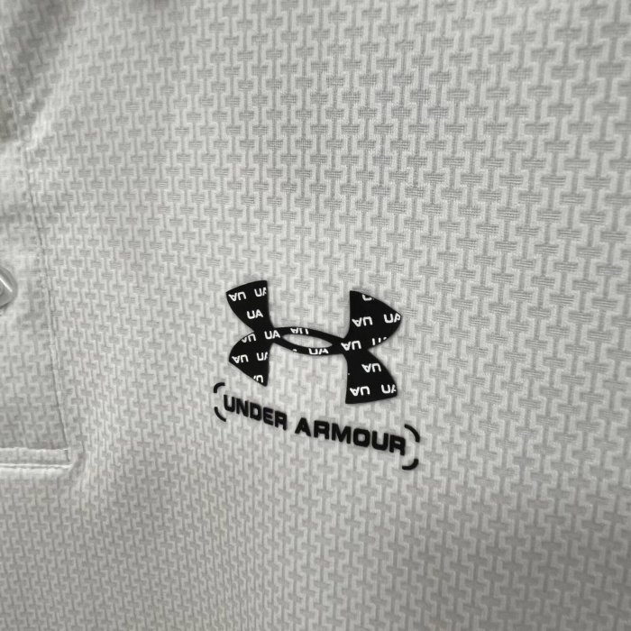 2026 UA White High Quality Polo Short Sleeve