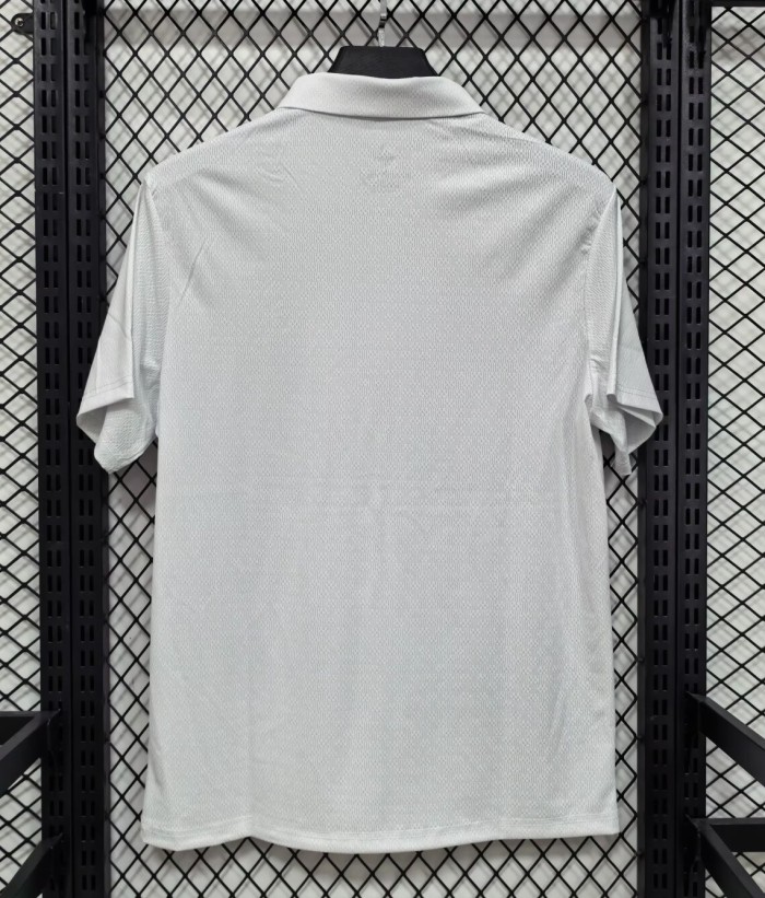 2026 AD White High Quality Polo Short Sleeve