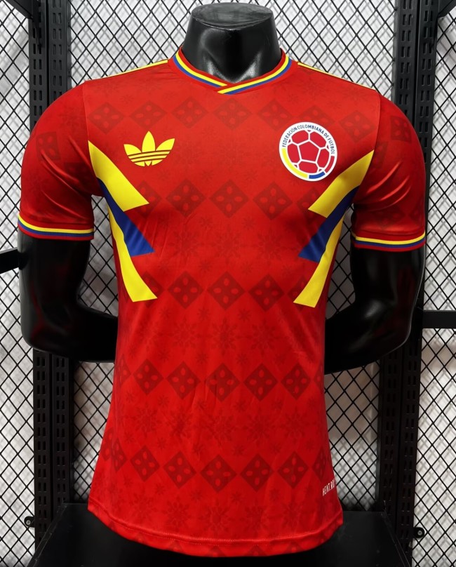 26-27 Colombia Red Special Edition Player Version Soccer Jersey