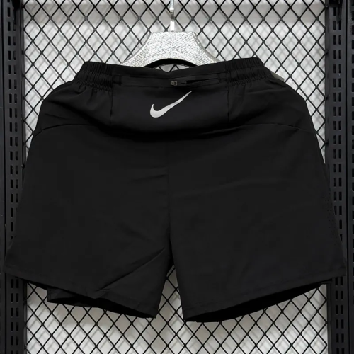 2026 NK Black Casual Short Pants