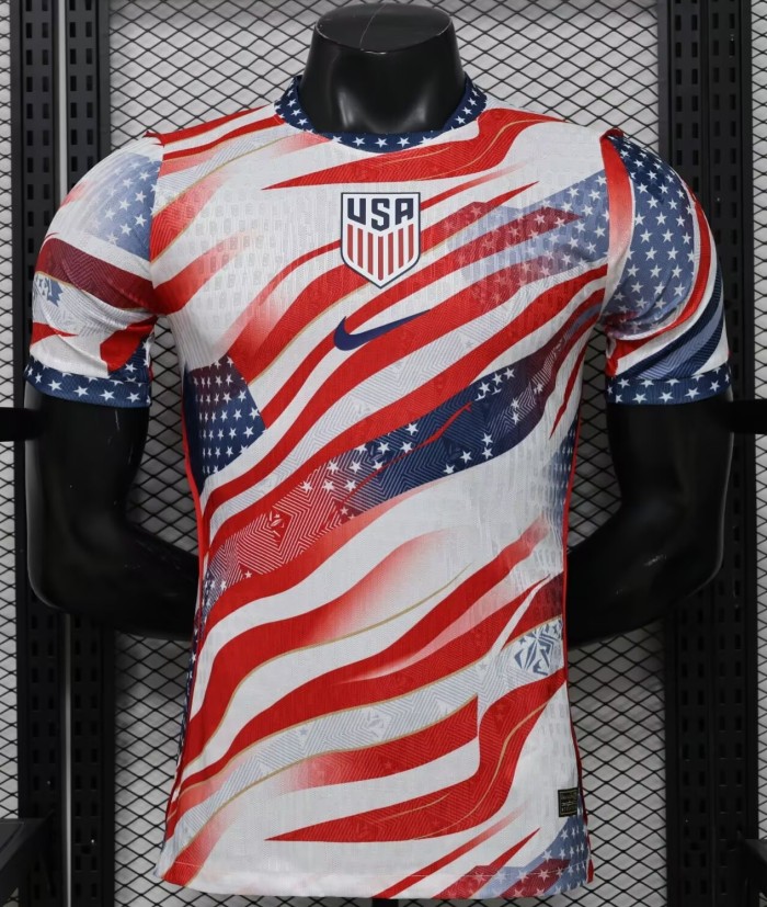 26-27 USA Special Edition Player Version Soccer Jersey