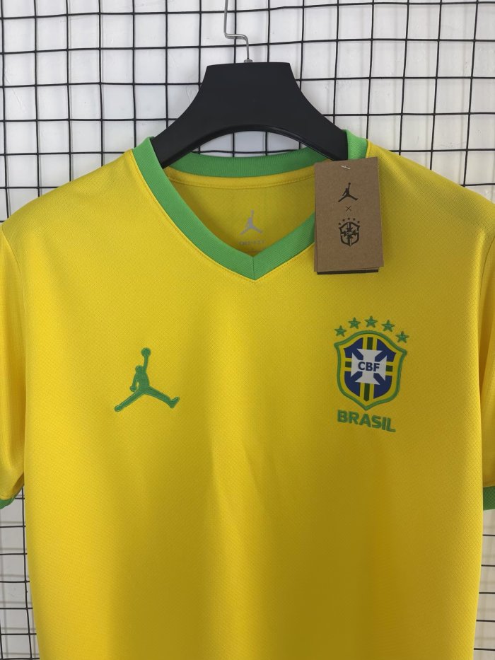 26-27 Brazil Yellow Special Edition Fans Soccer Jersey