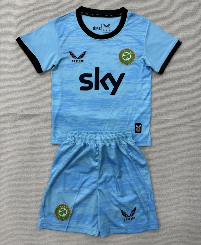 2026 Ireland Blue GoalKeeper Adult Suit