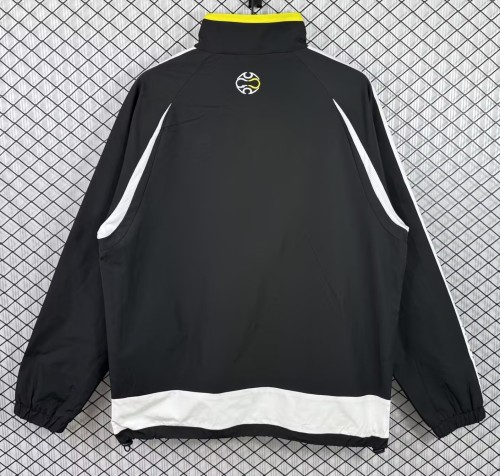 2006-2007 RMA Black Retro Windbreaker